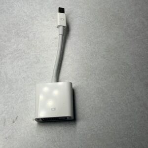 Apple Mini DisplayPort to DVI Adapter Model A1305 White Genuine Mac‎ Accessory